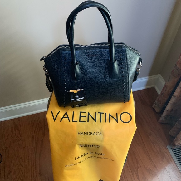 Mario Valentino Handbags - Mario Valentino Minimi Preciosa Leather Bag